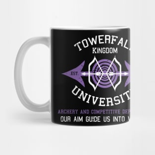 Towerfall Kingdom University (Distressed) Mug